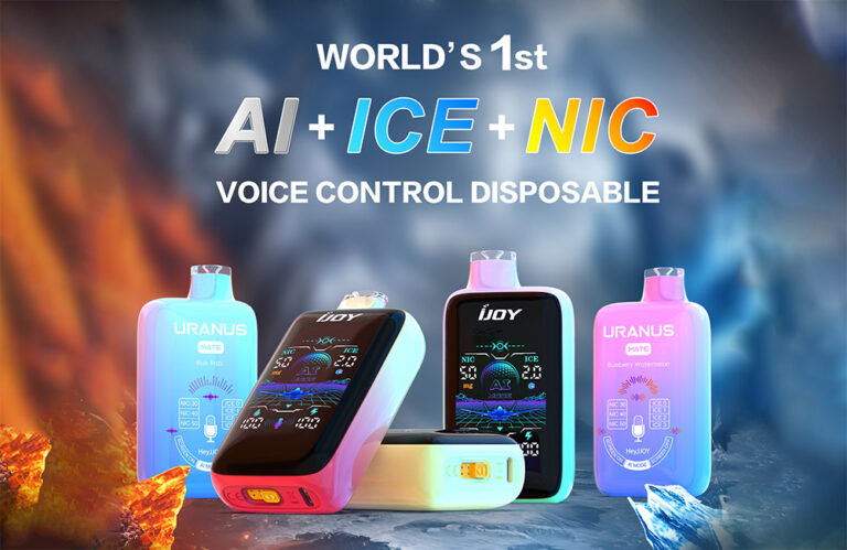 iJoy Uranus Mate 40K Puffs 20ML Disposable Device With Nic + Ice Control & AI Generating Mode