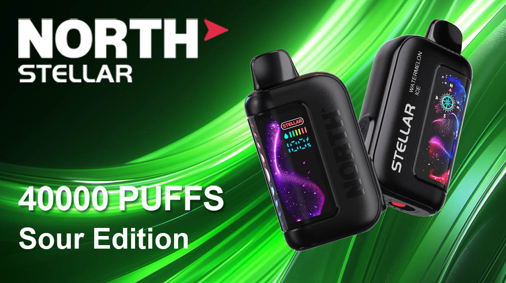 North Stellar Sour Disposable Nicotine Vaping Device