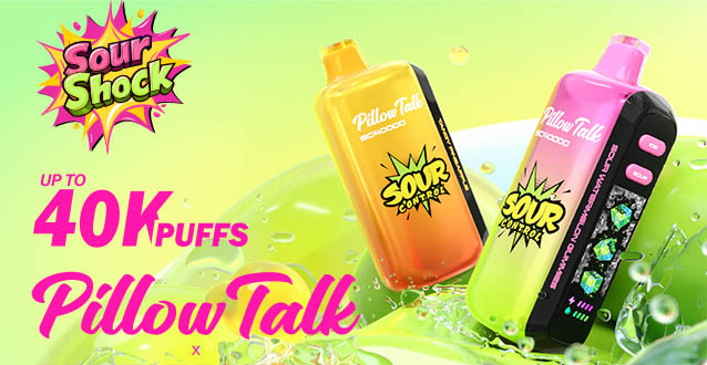 Pillow Talk Sour Shock Disposable Nicotine Vaping Device